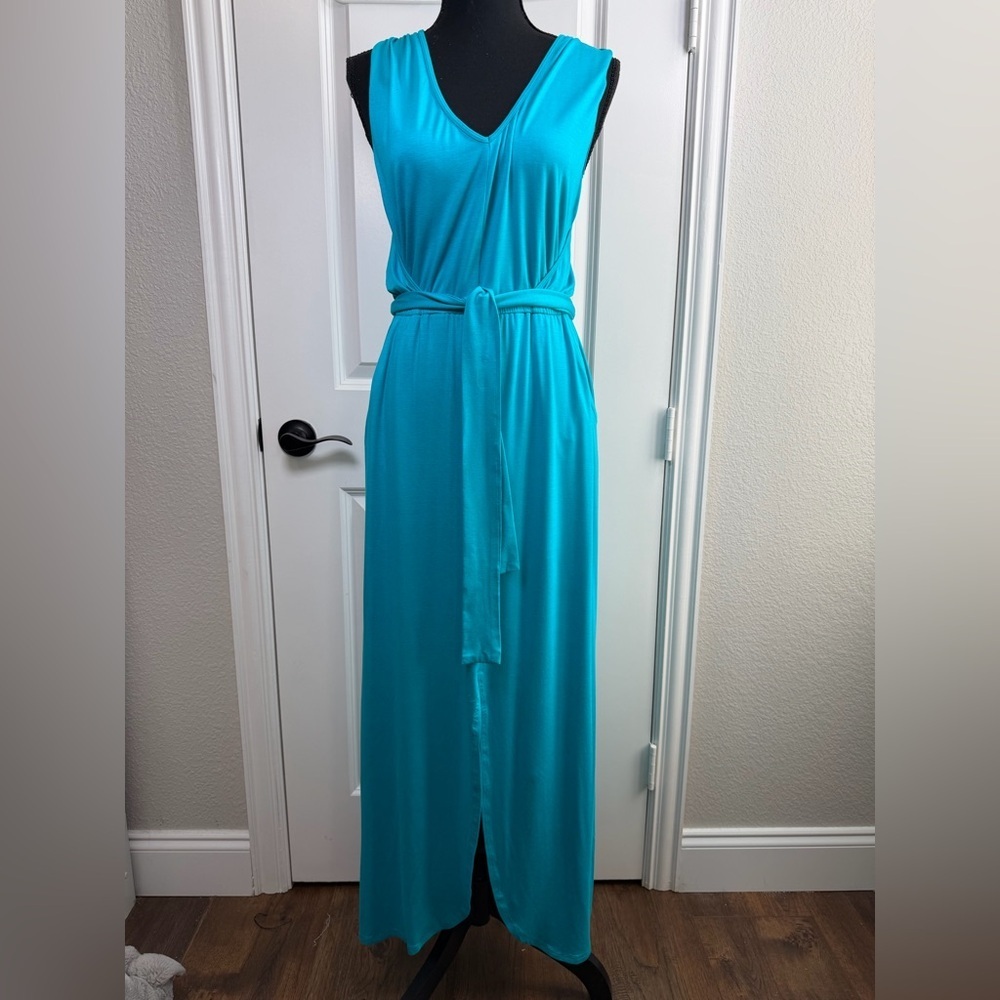 Trina Turk Vibrant Blue Maxi Dress